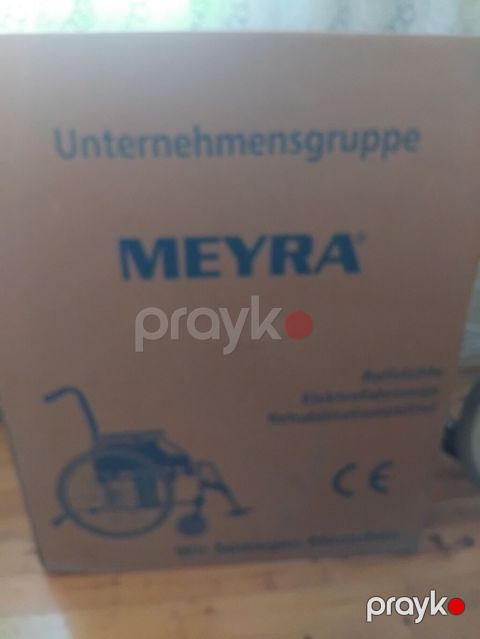 Meyra markalı əlil arabası - Brend: Meyra (Almaniya). - Qutu üzərində — Xızı