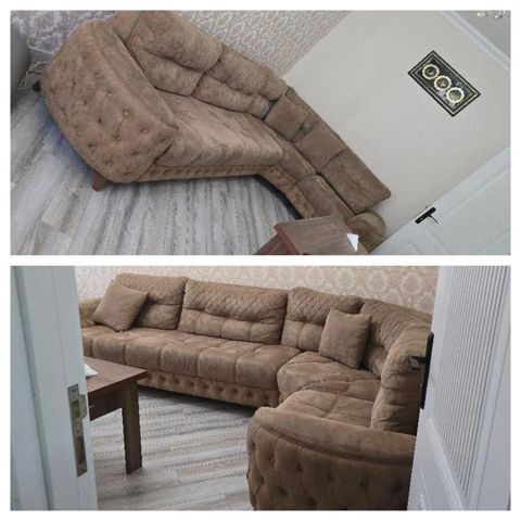 Künc divan satılır 500 azn.Açılır,bazası var.Ölçü:3×2 m.Unvan:Yeni — Bakı