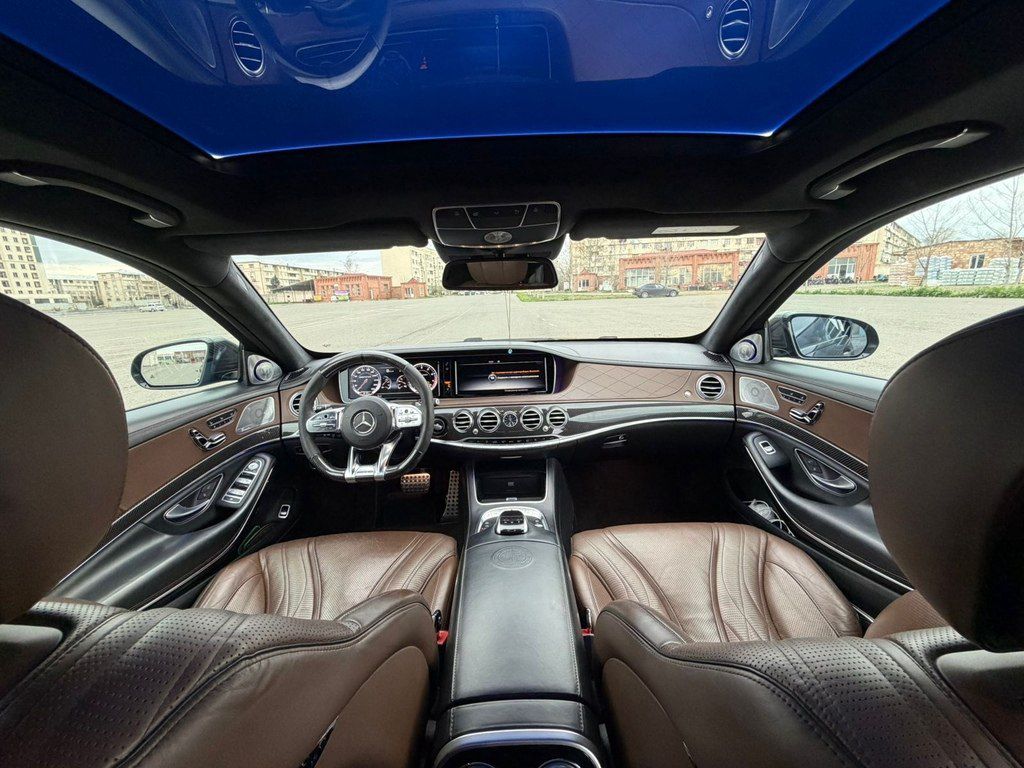 Mercedes S 63 AMG 4MATIC, 5.5 L, 2017 il, 148 000 km — Avtomobillər, Gəncə (3)