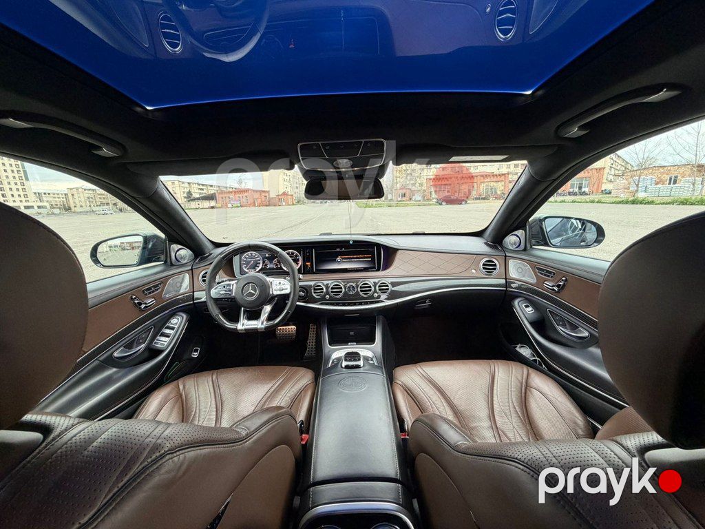 Mercedes S 63 AMG 4MATIC, 5.5 L, 2017 il, 148 000 km — Avtomobillər, Gəncə (3)