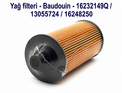 Baudouin 16232149Q / 13055724 / 16248250 yağ filteri — Bakı