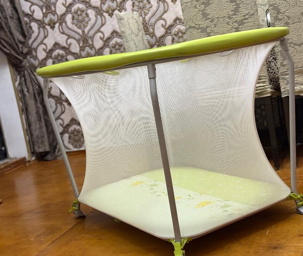 Uşaq oyun maneyi / playpen - Forma: Dördkünc, yumşaq yumrulanmış — Mallar, Bakı (2)