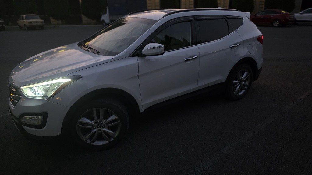 Hyundai Santa Fe, 2.0 L, 2013 il, 153 000 km — Avtomobillər, Gəncə (7)