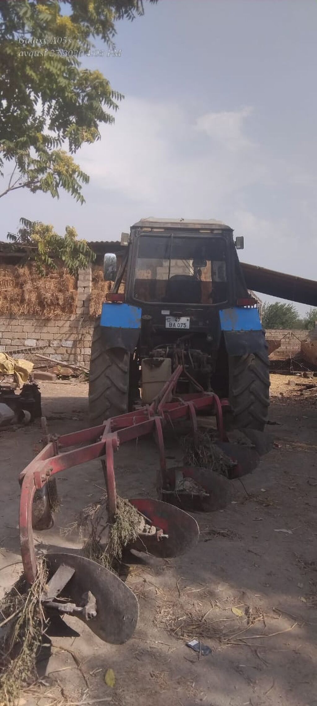 Belarus 1221 traktor - Güc sinfi: 120 a.g. (təxmini model gücü) — Traktorlar, Neftçala (7)