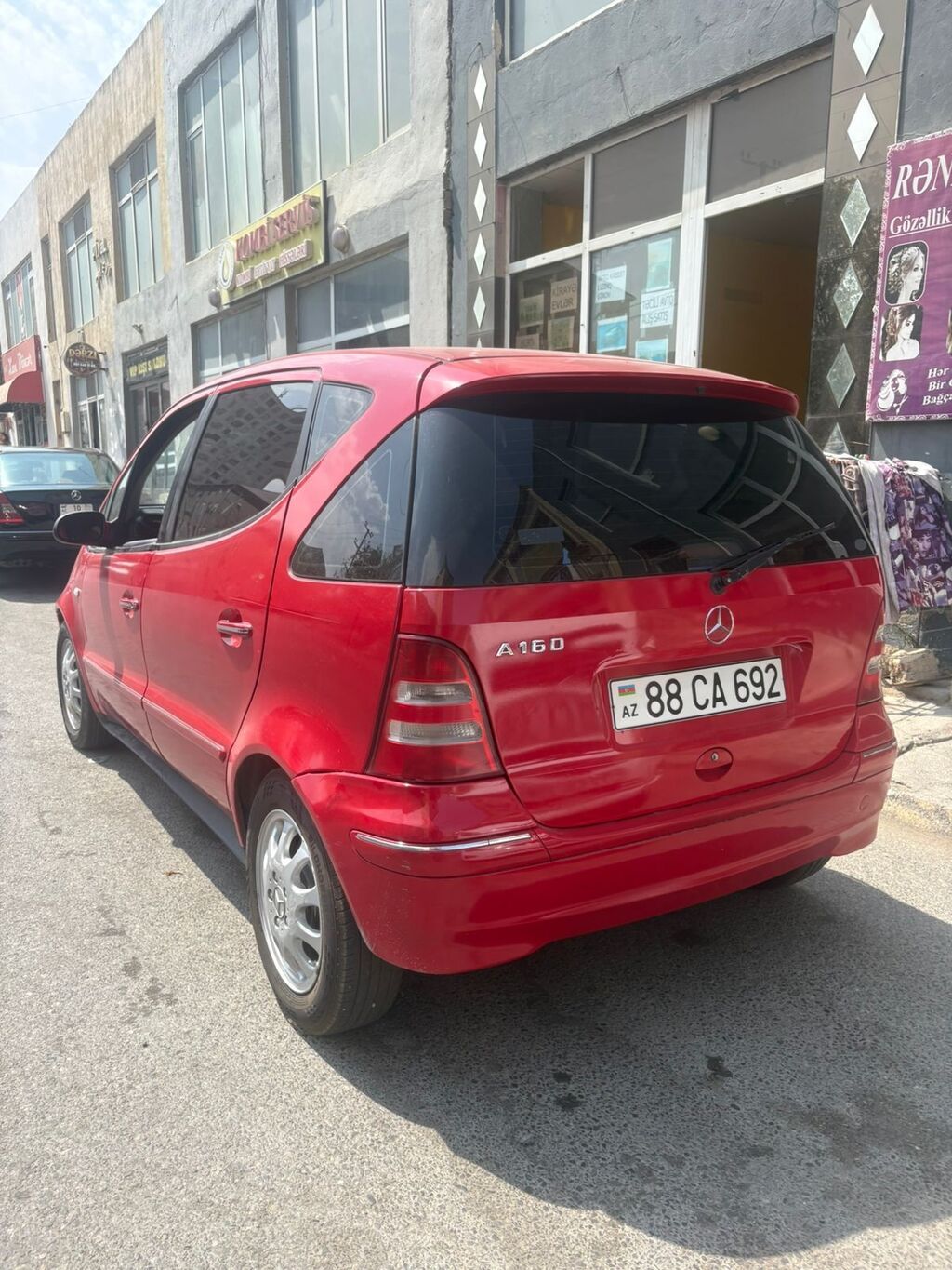 Mercedes-Benz A 160: 1.6 l 2002 il Hetçbek — Avto, Bakı (4)
