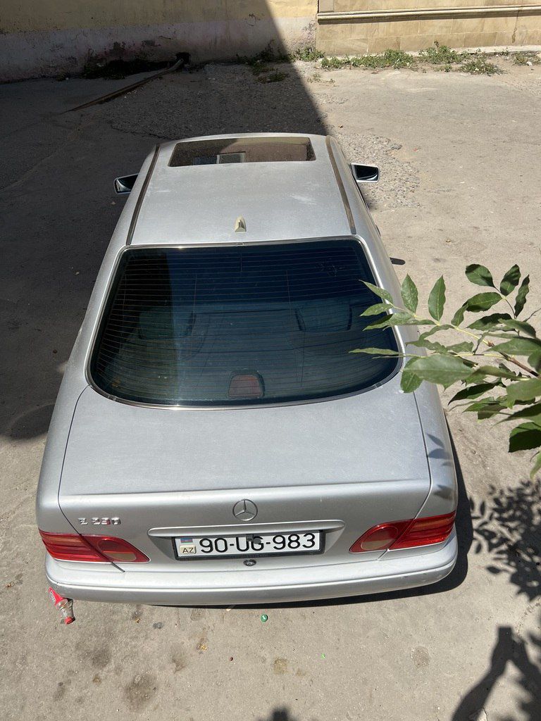 Mercedes E 230, 2.3 L, 1996 il, 452 246 km — Avtomobillər, Sumqayıt (5)