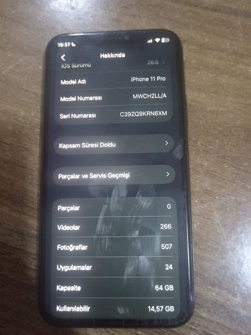 IPhone 11 Pro, 64 GB, Space Gray, Face ID — Apple iPhone, Bakı (6)