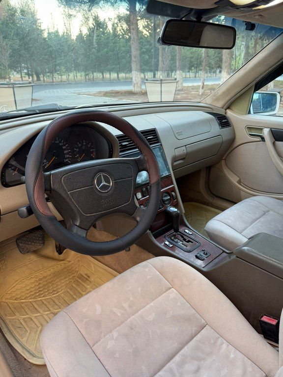 Mercedes C 180, 1.8 L, 1999 il, 258 074 km — Avtomobillər, Sumqayıt (12)