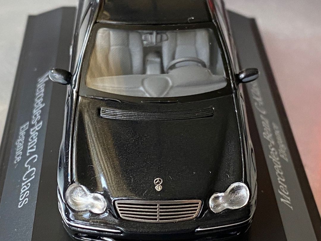 Коллекционная модель Mercedes-Benz C- class W203 Elegance black 2000 — Kolleksiyalar, Bakı (10)