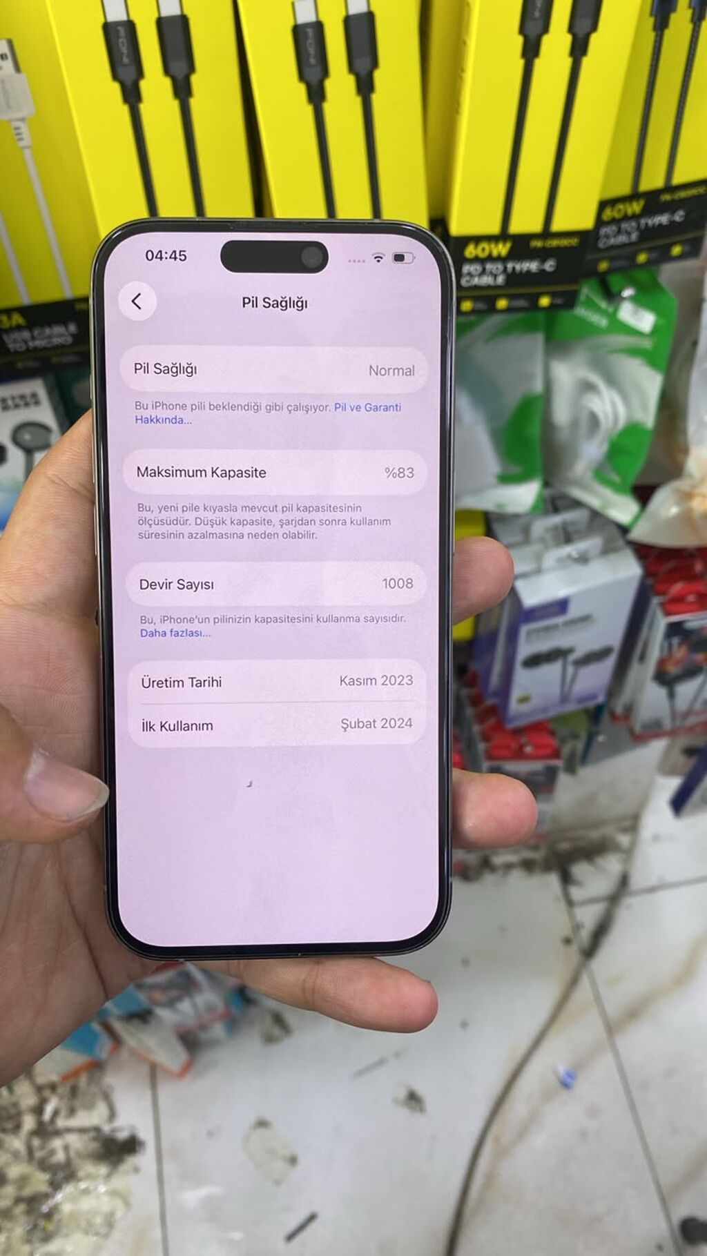 IPhone 15 Pro, 256 GB, Zəmanət — Apple iPhone, Gəncə (2)