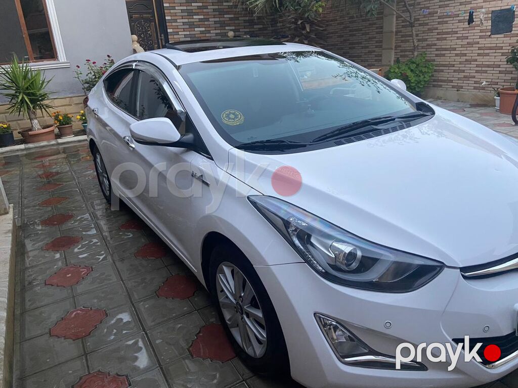 Hyundai Avante: 1.6 l 2013 il Sedan 77-MD-743 — Avto, Masazır (4)
