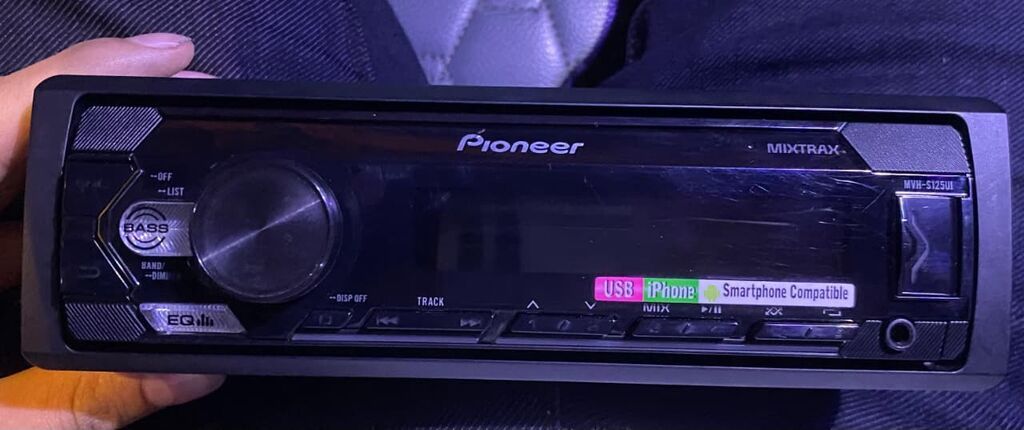 Pioneer MVH-S125UI təpptəzədi 1 2 həfdə işlətmişəm cızığı belə yoxdu — Elektronika, Gəncə (5)