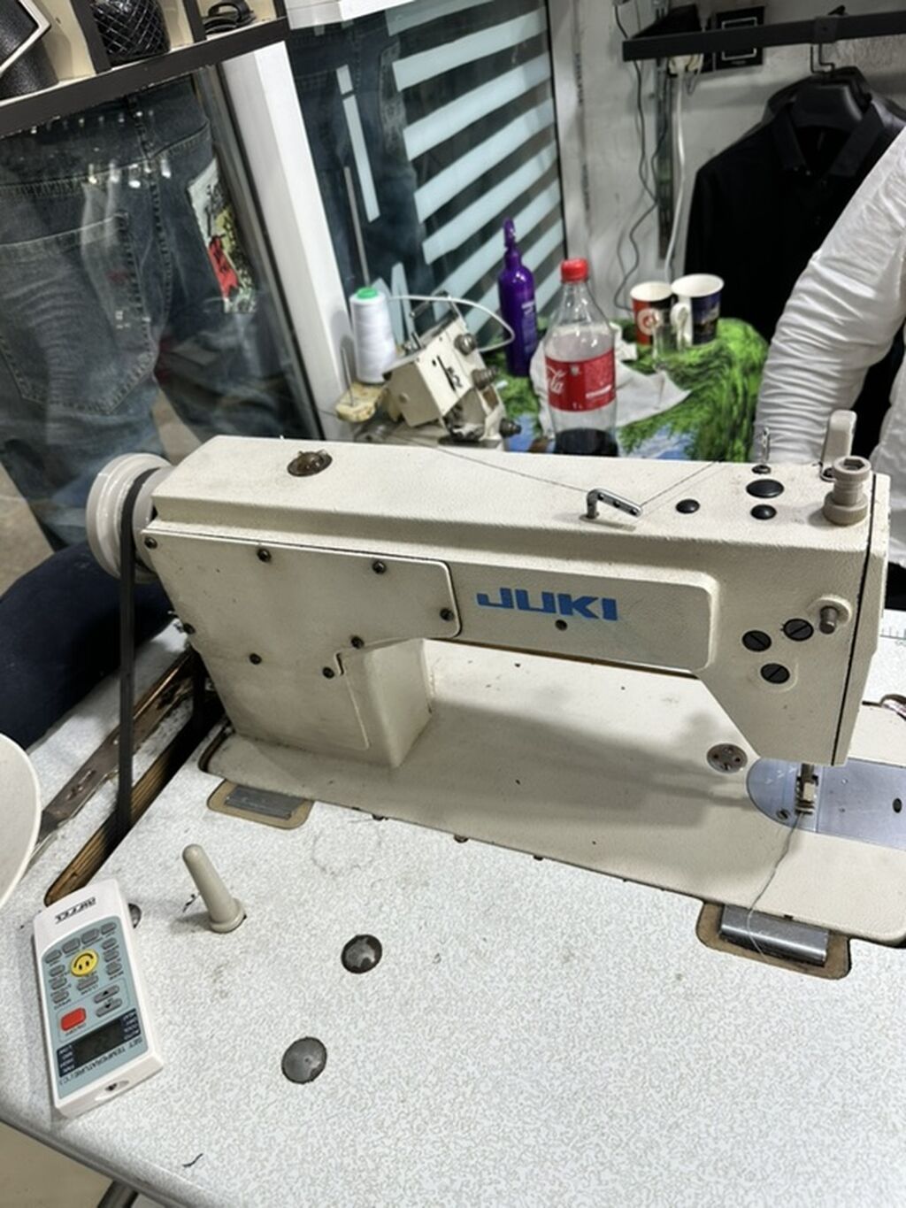 Tikiş maşını Juki, İşlənmiş,Overlok, 3 saplı, Ünvandan götürmə — Elektronika, Gəncə