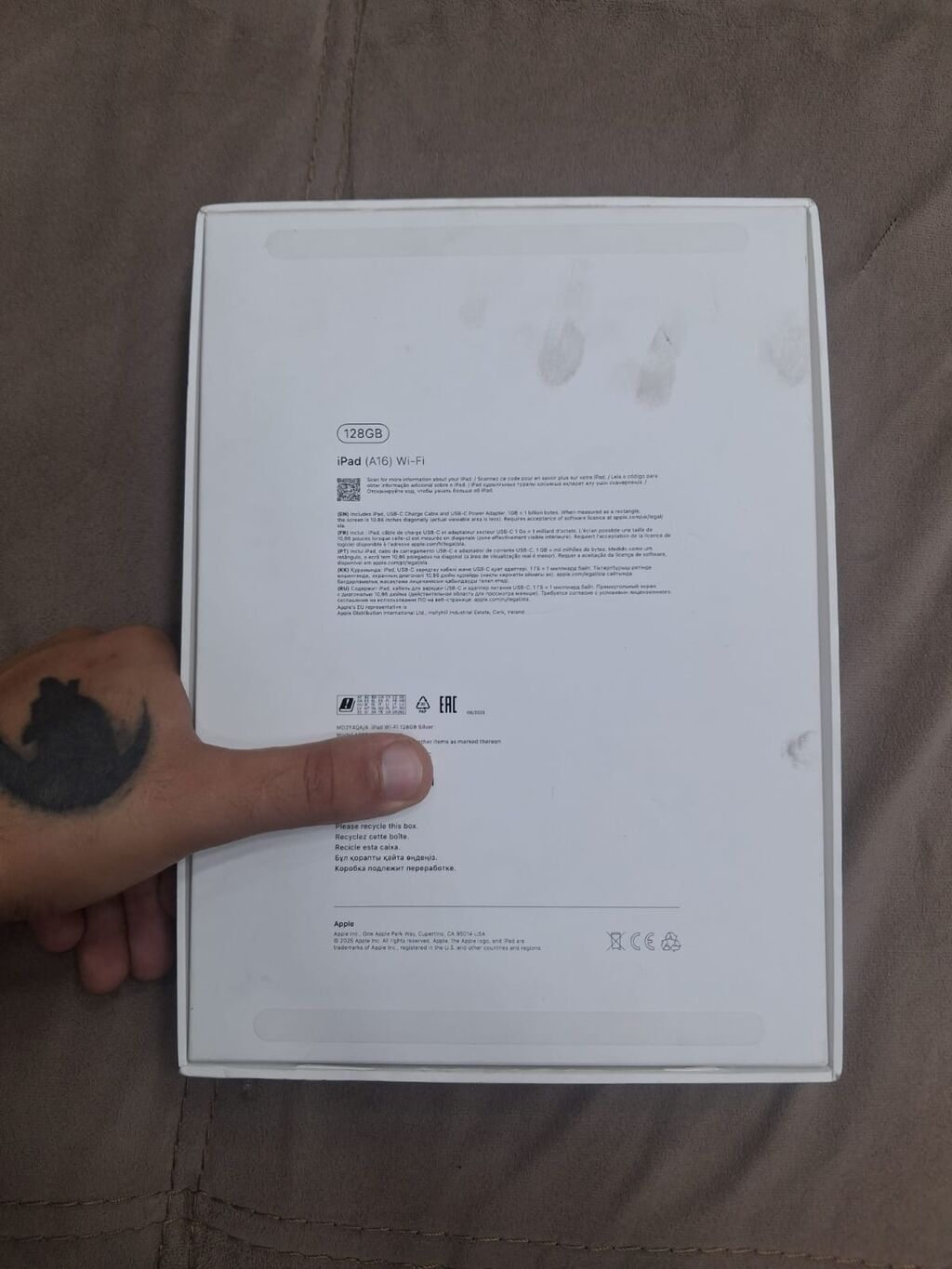 Apple iPad (10-cu nəsil) Wi‑Fi, 128 GB – Gümüş Xüsusiyyətlər — Elektronika, Digah (4)