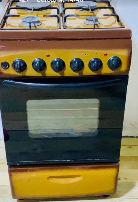 Qaz sobası və plitə - 4 gözlü qaz plitəsi: metal qəfəsli ızgaralar — Digah