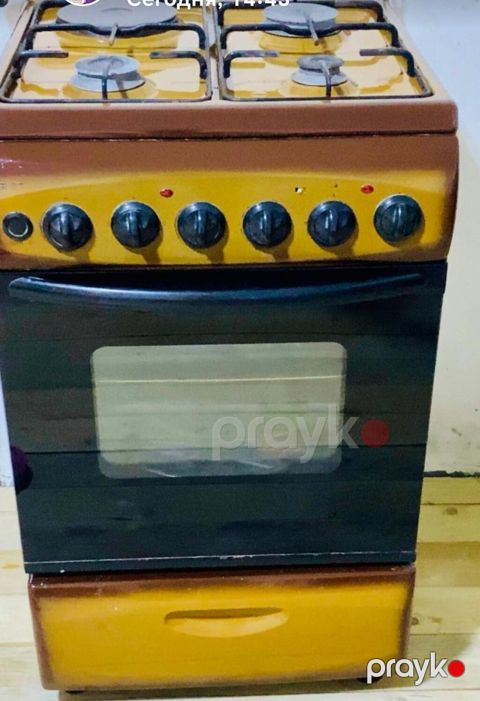 Qaz sobası və plitə - 4 gözlü qaz plitəsi: metal qəfəsli ızgaralar