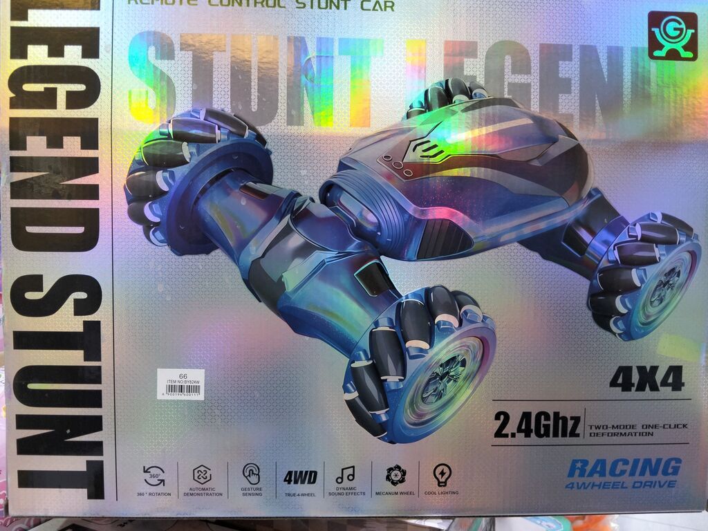 Stunt Legend uzaqdan idarə olunan kaskadyor maşın - 2.4 GHz uzaqdan — Oyuncaqlar, Bakı (2)