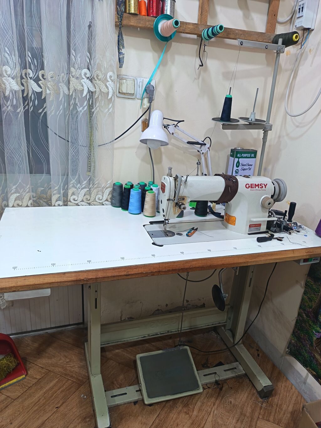 Sənaye tikiş maşını – Gemsy (üst masalı komplekt) - Marka/model — Elektronika, Bakı (2)