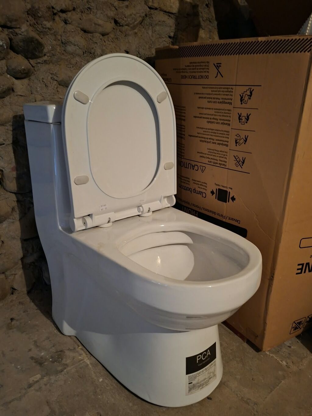Yeni, Unitaz, Monoblok, Kredit yoxdur, Ödənişli çatdırılma — Santexnika, Masallı (3)