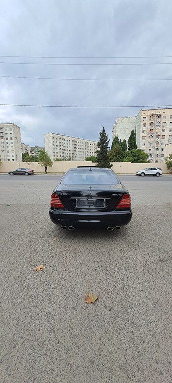 Mercedes S 550, 5.5 L, 2002 il, 291 200 km — Avtomobillər, Bakı (5)