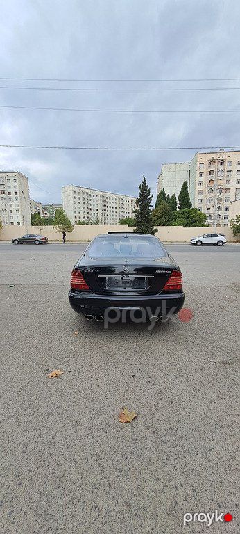 Mercedes S 550, 5.5 L, 2002 il, 291 200 km — Avtomobillər, Bakı (5)