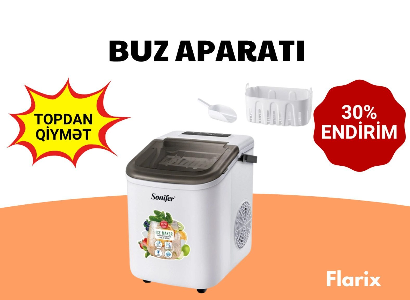 Sonifer SF-6522 Buz Generatoru — Mallar (4)