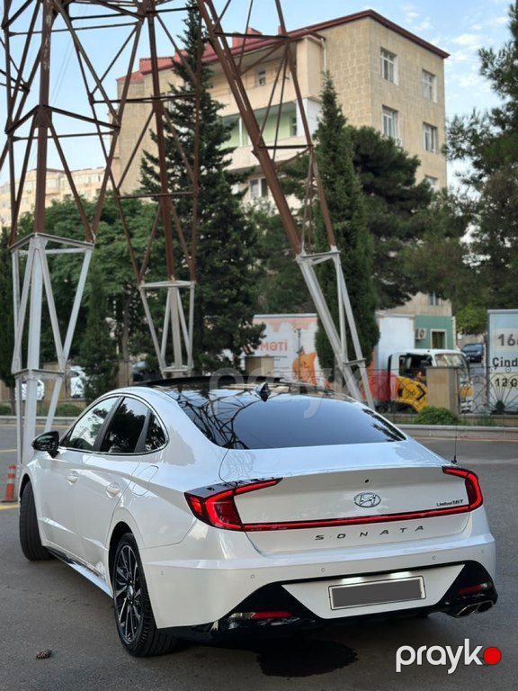 Hyundai Sonata, 1.6 L, 2020 il, 99 600 km — Avtomobillər, Bakı (7)