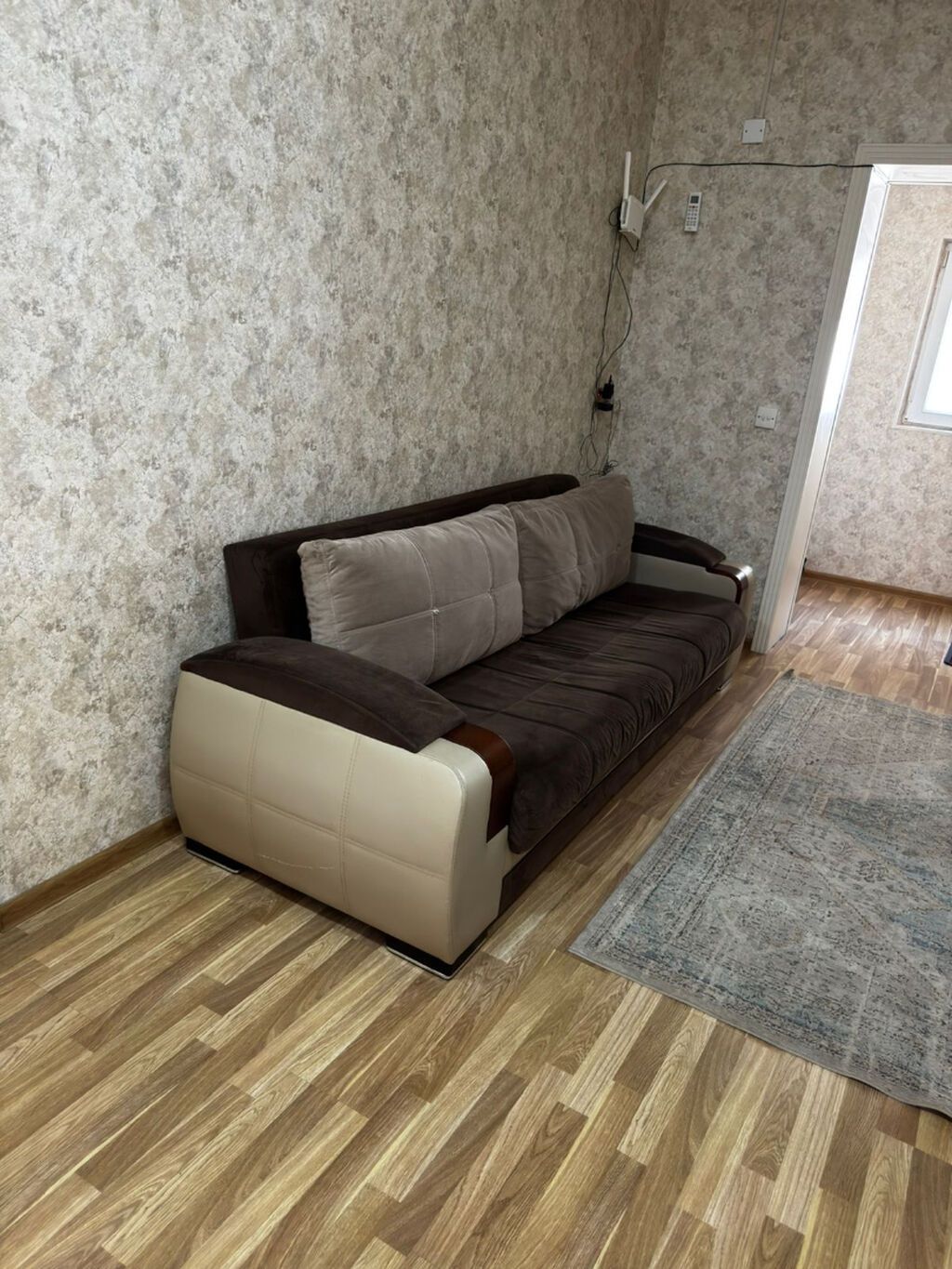 Divan, İşlənmiş, Bazalı, Vеlur parça, Çatdırılma yoxdur — Mebel, Bakı (3)