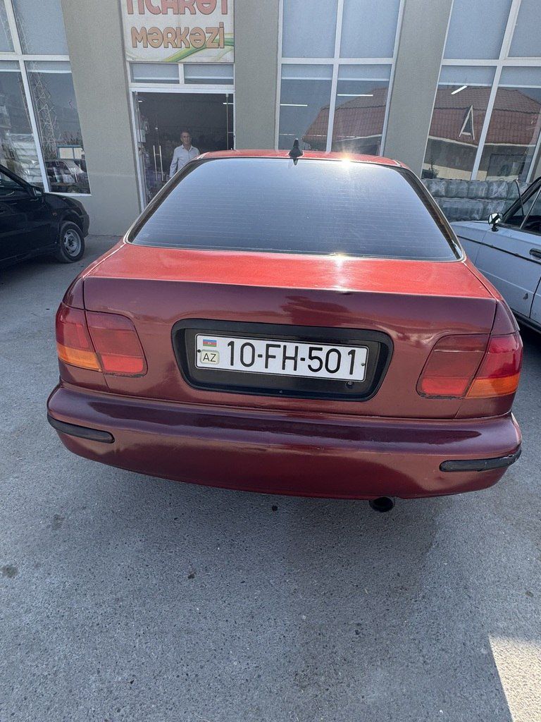 Honda Civic, 1.6 L, 1998 il, 350 000 km — Avtomobillər, Ucar (2)