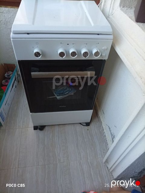 Simfer qaz-elektrik sobası və plitə - Kombinə olunmuş plitə: 3 qaz