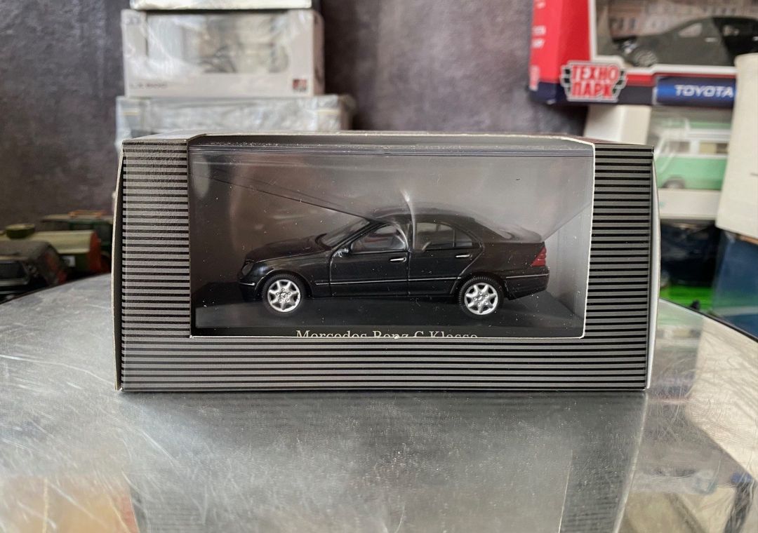 Коллекционная модель Mercedes-Benz C- class W203 Elegance black 2000 — Kolleksiyalar, Bakı (8)