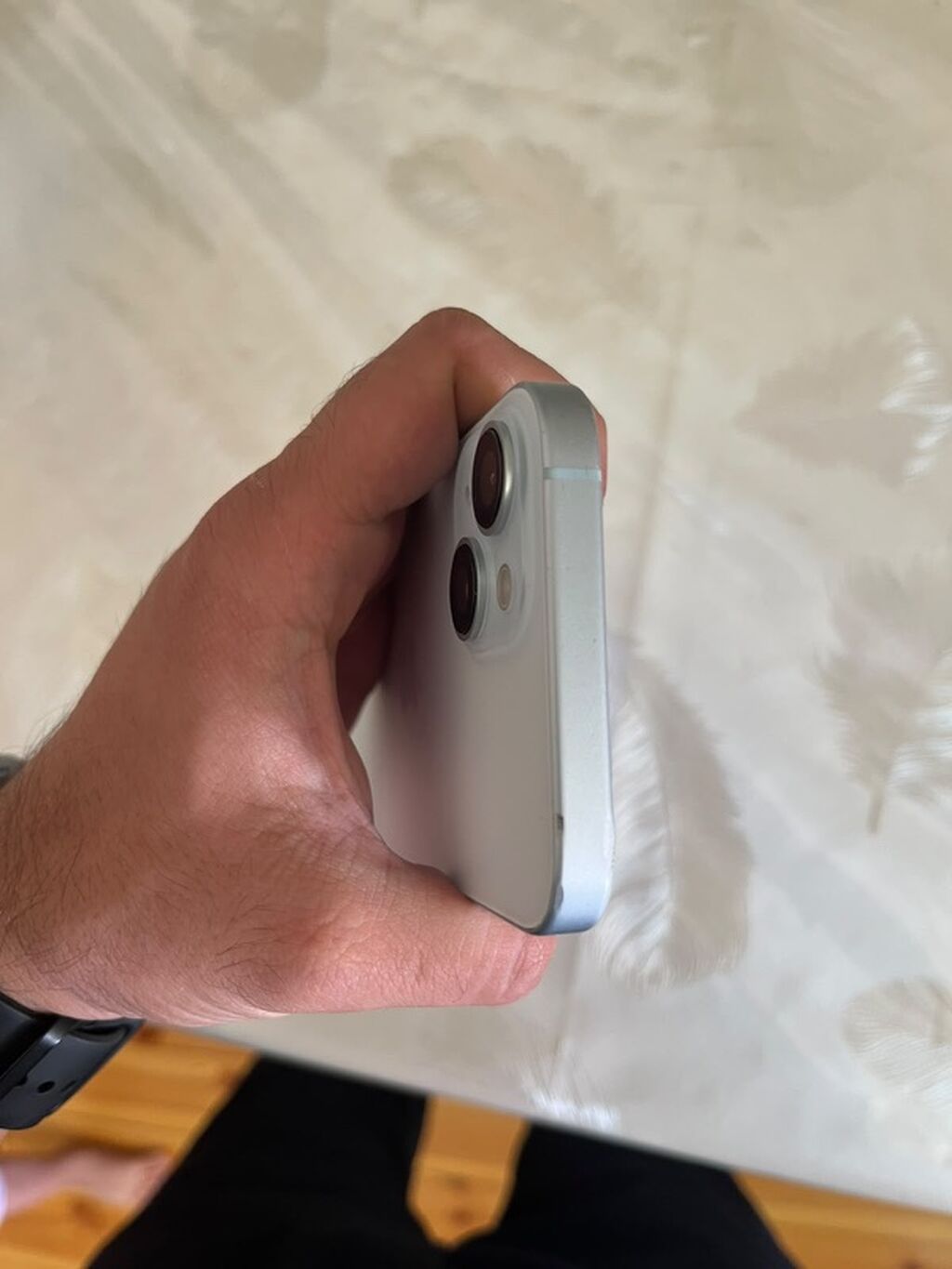 IPhone 15, 128 GB, Ağ, Barmaq izi, Face ID — Apple iPhone, Bakı (5)