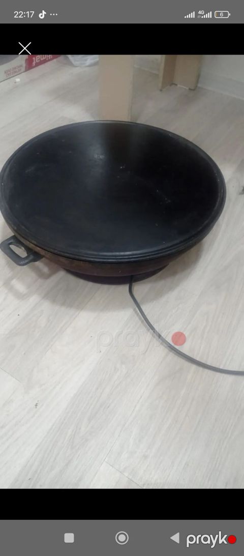 Elektrikli sac (səc) – dairəvi, qalın metal səthli, mətbəx və açıq