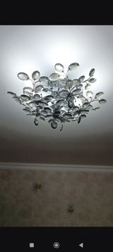 Led Çılçıraq, 4 və daha çox lampa, Metal — Veta Aliyeva