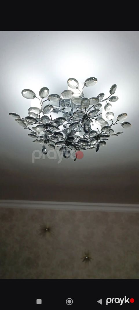 Led Çılçıraq, 4 və daha çox lampa, Metal