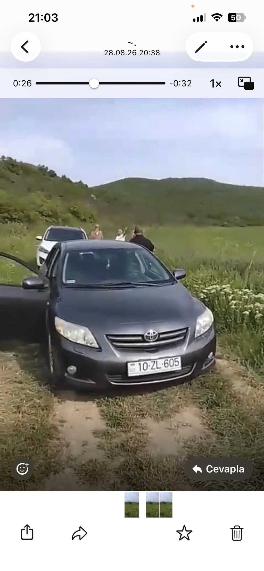 Quba seherinin deveci rayonu Zeyve kendi Devecinin alt yaninda 1hektar — Torpaq, Bakı