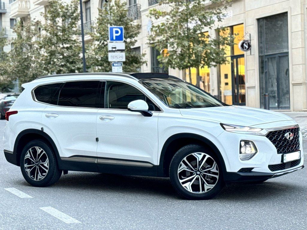 Hyundai Santa Fe, 2.0 L, 2018 il, 157 600 km — Avtomobillər, Bakı (4)