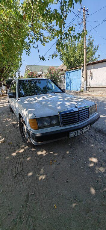 Mercedes 190, 1.8 L, 1992 il, 352 184 km — Avtomobillər, Göyçay (4)