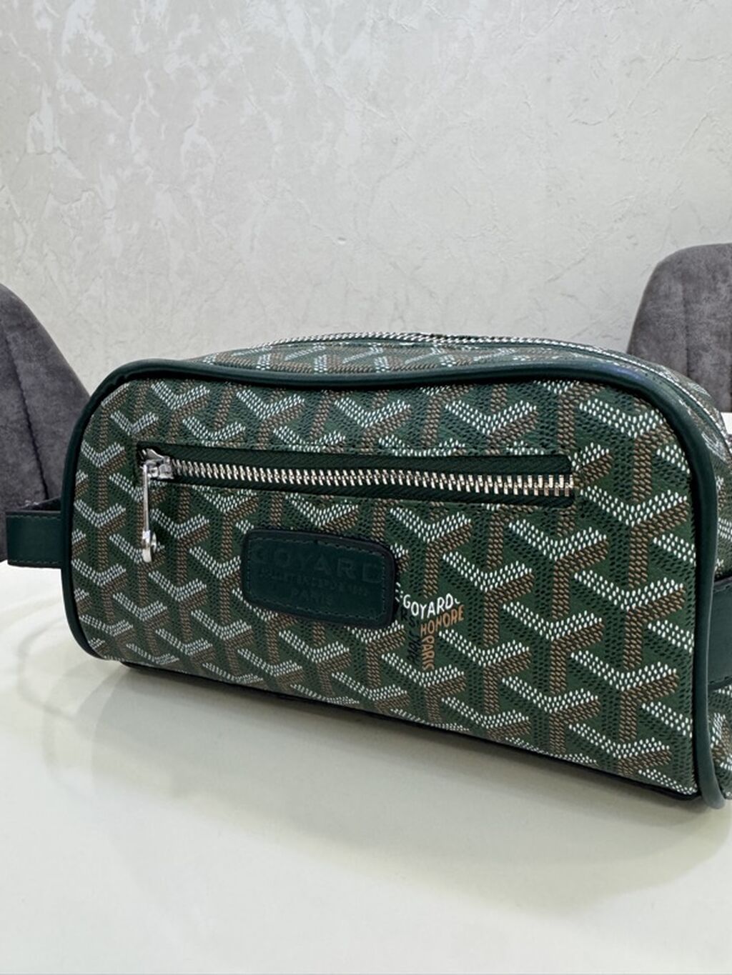 Goyard naxışlı unisex çiyin/çapraz çanta Premium class - Rəng: Tünd — Çantalar, Bakı (2)