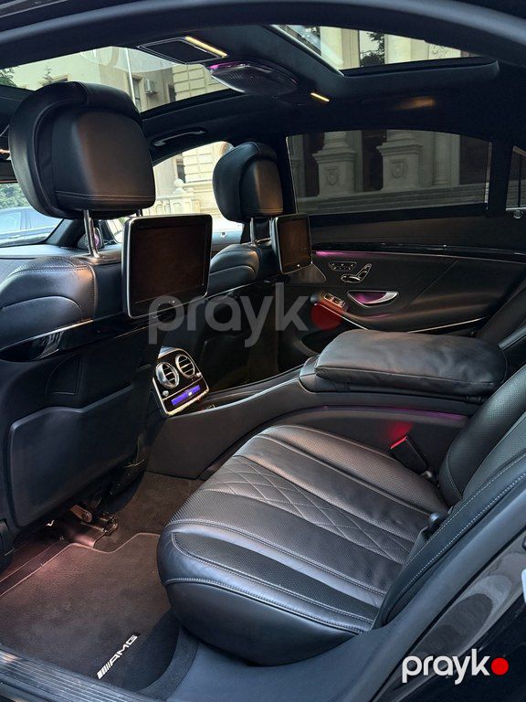 Mercedes S 500 4MATIC, 4.7 L, 2014 il, 130 000 km — Avtomobillər, Bakı (10)