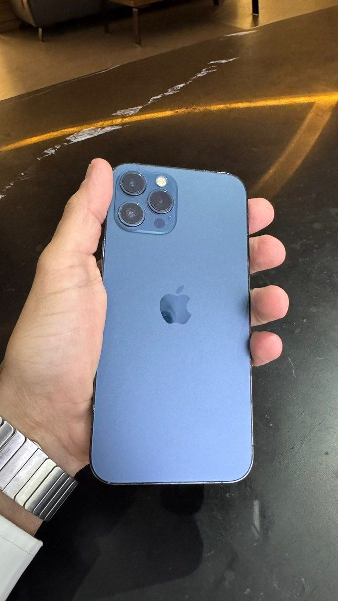 Apple iPhone 12 Pro Max Pacific Blue 128GB/6GB — Smartfonlar, Bakı (8)