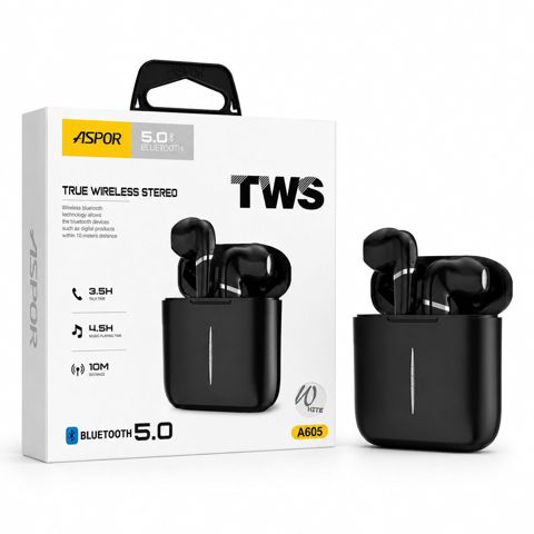 Kateqoriya: Qulaqlıqlar Brend: Aspor Model: A605 black (TWS, True — Bakı