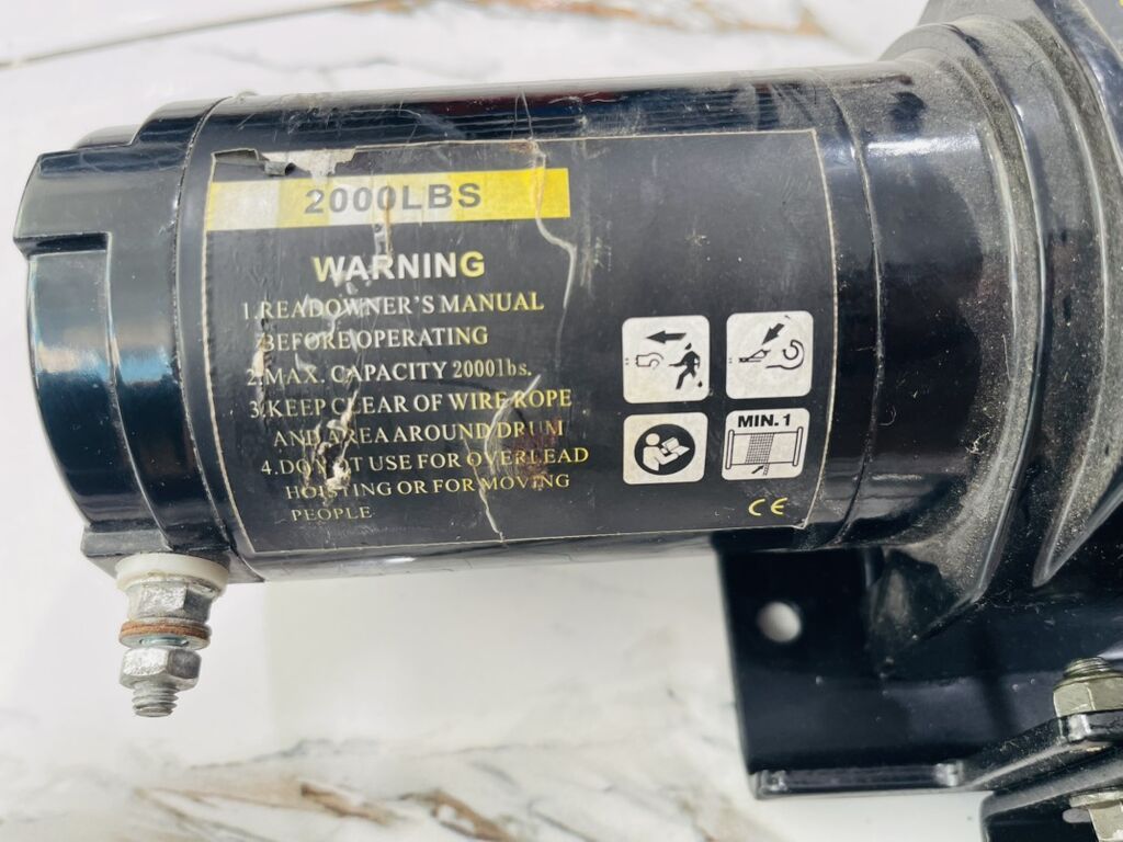Elektrik vinç – 2000 LBS (≈907 kq) çəkmə gücü - Növ: 12V elektrikli — Mallar, Bakı (3)