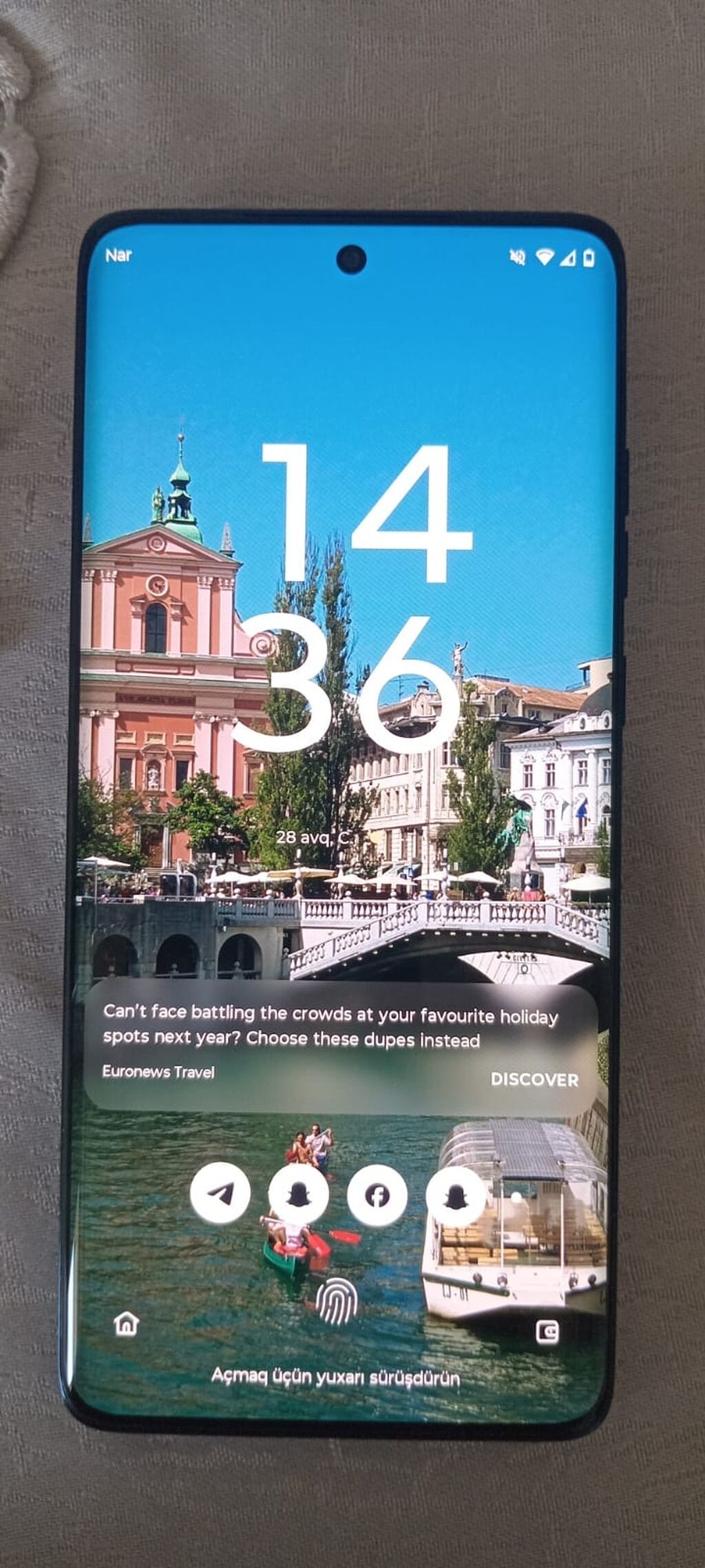 Motorola Moto G60, 128 GB, rəng - Mavi, Barmaq izi — Motorola, Digah (3)