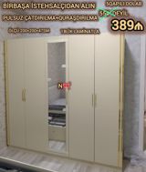 Satılır: *birbaşa istehsalçıdan 5 qapılı dolab* Qeyd:Yenidir, başqa — Mebel