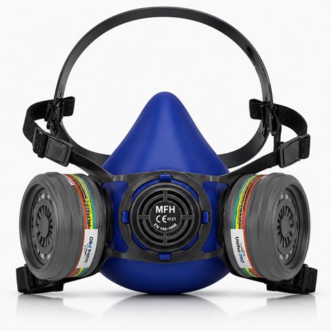 Ultra Pro yarım üz maskası və ABEK1 filtri — Bakı