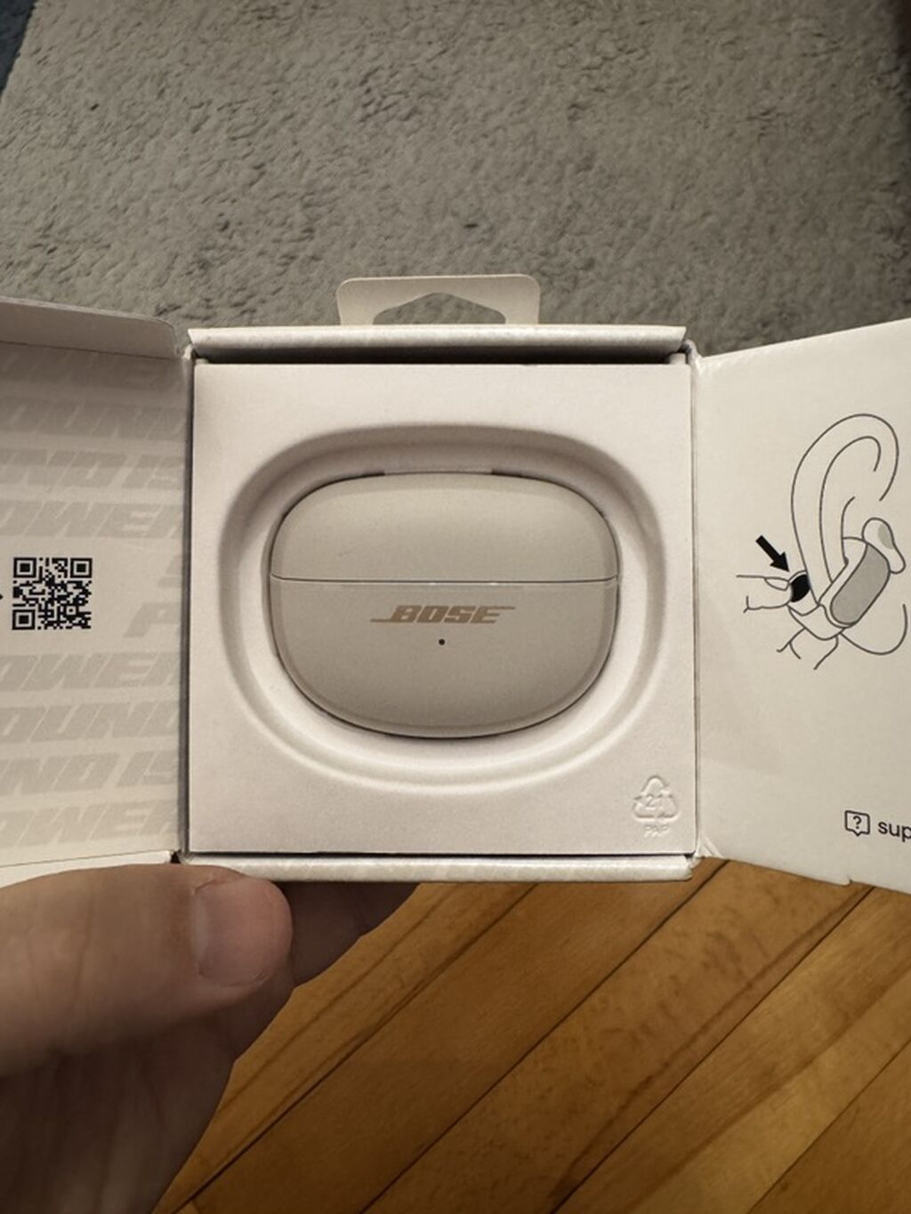 İşlənmiş Simsiz (Bluetooth) Qulaqcıqlar, Bose, rəng - Ağ — Qulaqcıqlar, Bakı (3)