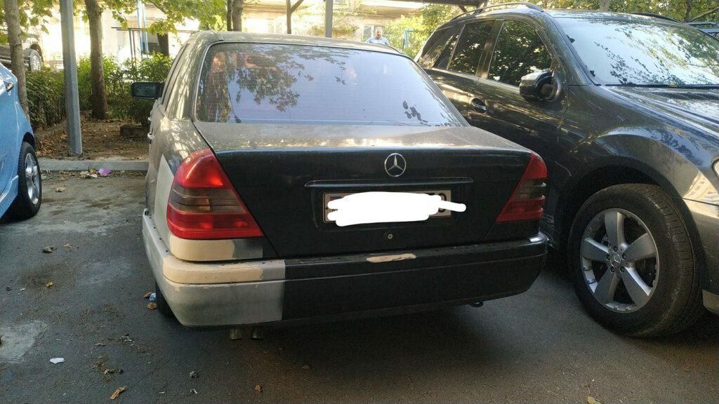 Mercedes C 180, 1.8 L, 1995 il, 382 000 km — Avtomobillər, Bakı (2)