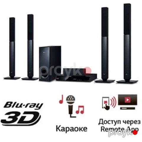 Ev kinoteatrı LG 5.1 Blu-ray bluetooth