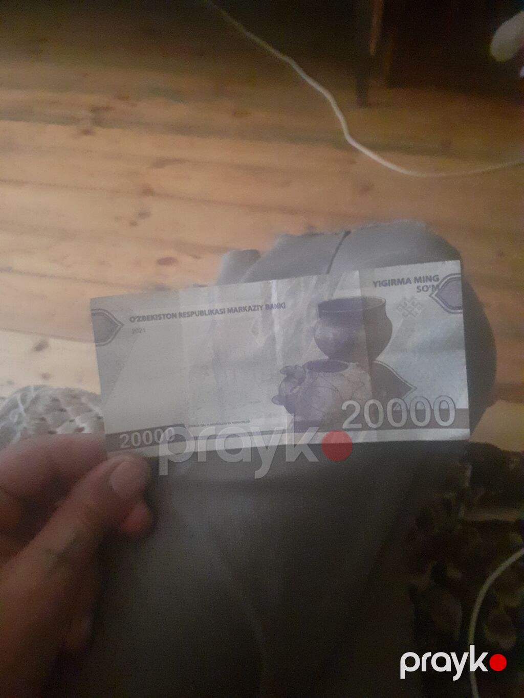 Özbəkistan milli valyutası – 20 000 so‘m əskinazı - Nominal: 20 000 — İdman, hobi, istirahət, Şirvan (2)